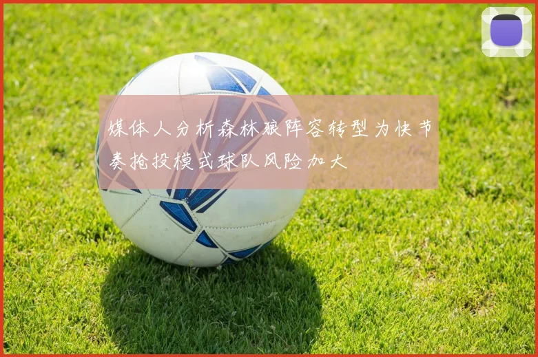 媒体人分析森林狼阵容转型为快节奏抢投模式球队风险加大