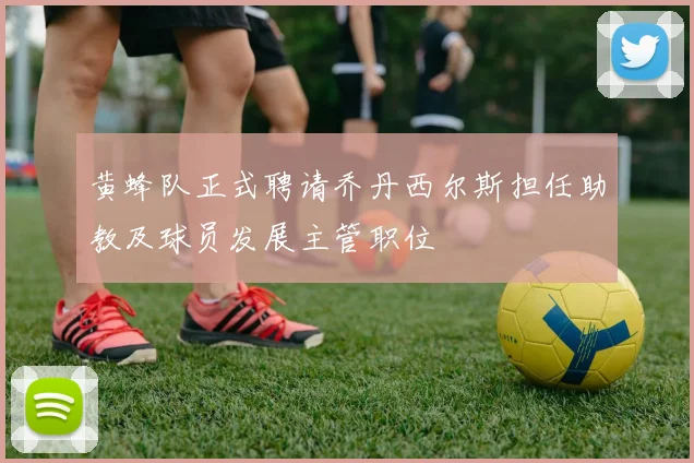 黄蜂队正式聘请乔丹西尔斯担任助教及球员发展主管职位