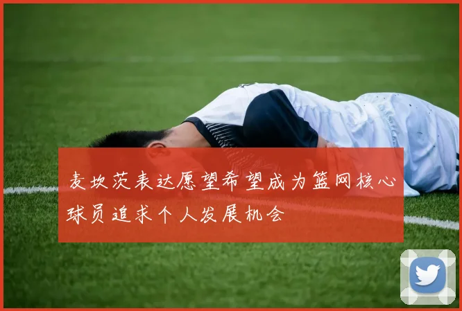 麦坎茨表达愿望希望成为篮网核心球员追求个人发展机会